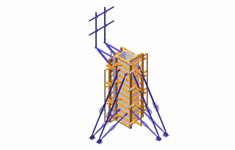 Foldable Column System