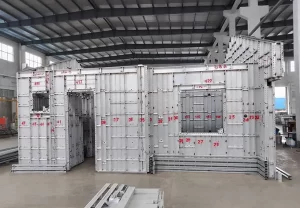 Pre assembly of Aluminum Panel Formwork