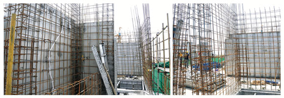 step-2-Reinforcement-installation-for-wall-and-column