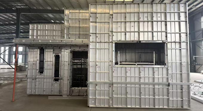 El Salvador Project Formwork Successfully Trial-Assembled at Alulite Forms